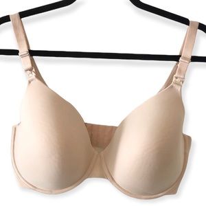Motherhood Maternity Beige Nursing Bra 36G